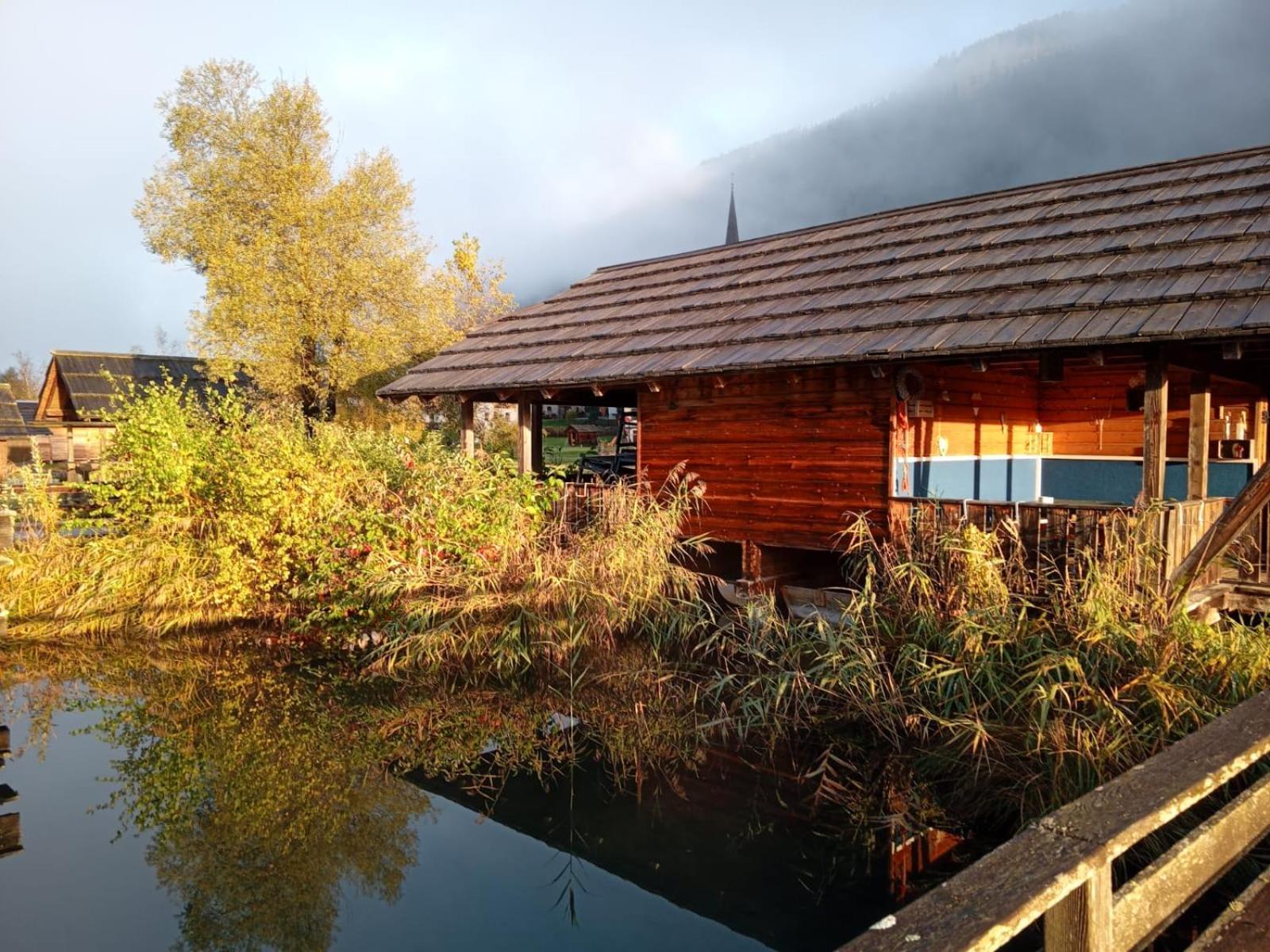 Garten Seeapartments Kaerntnerhof Hundefreundlich Weissensee Exteriér fotografie