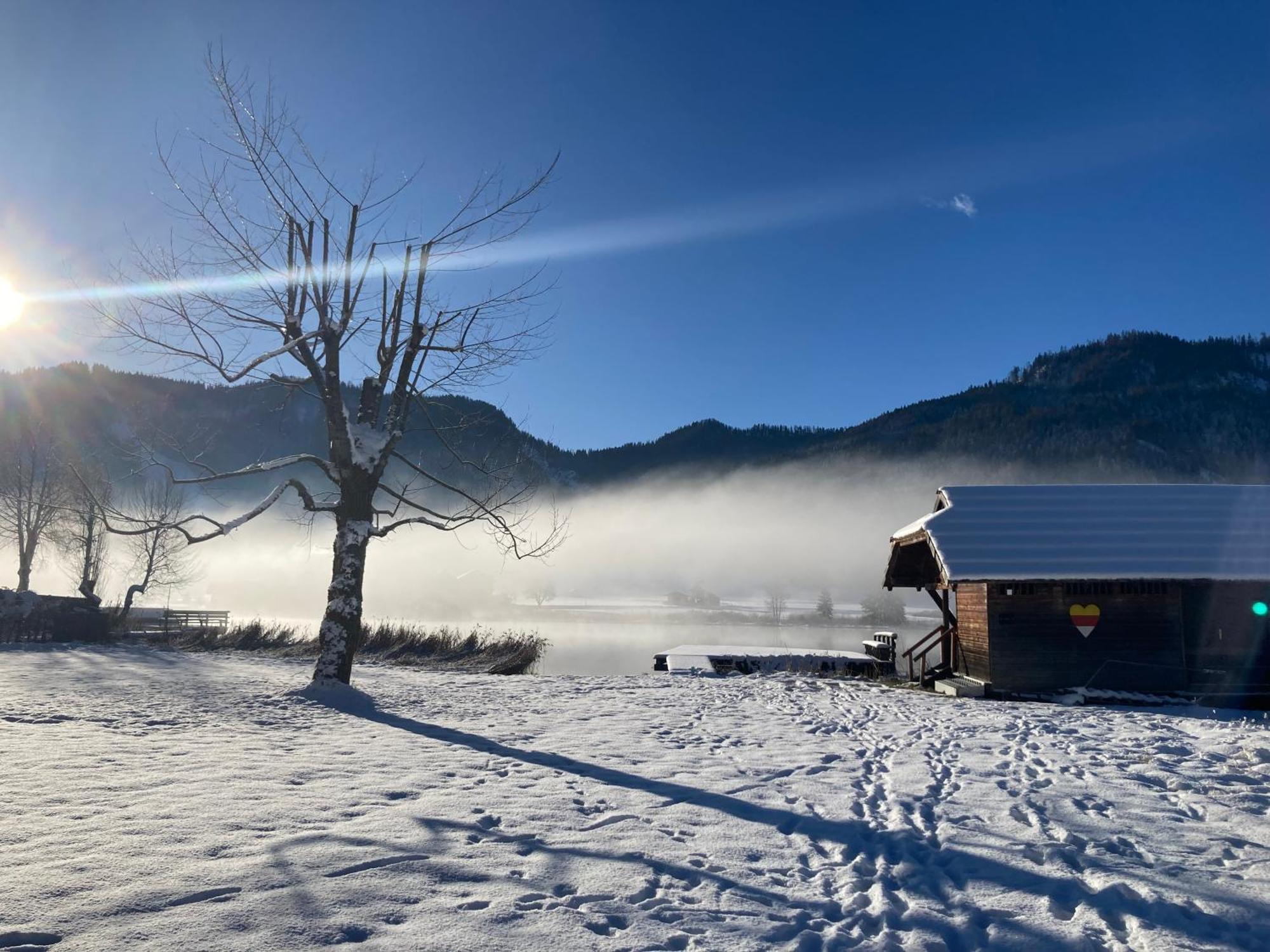 Garten Seeapartments Kaerntnerhof Hundefreundlich Weissensee Exteriér fotografie