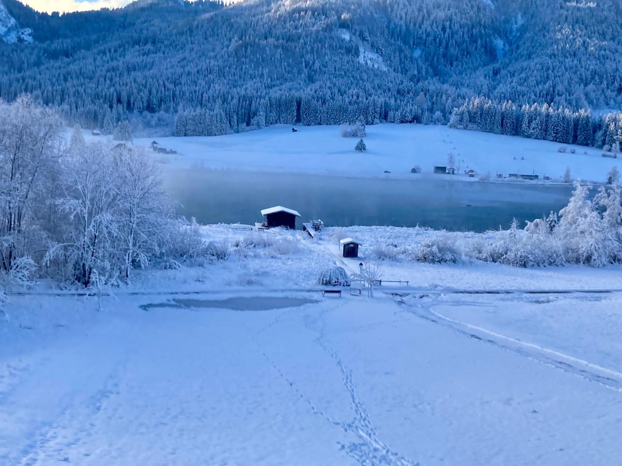 Garten Seeapartments Kaerntnerhof Hundefreundlich Weissensee Exteriér fotografie