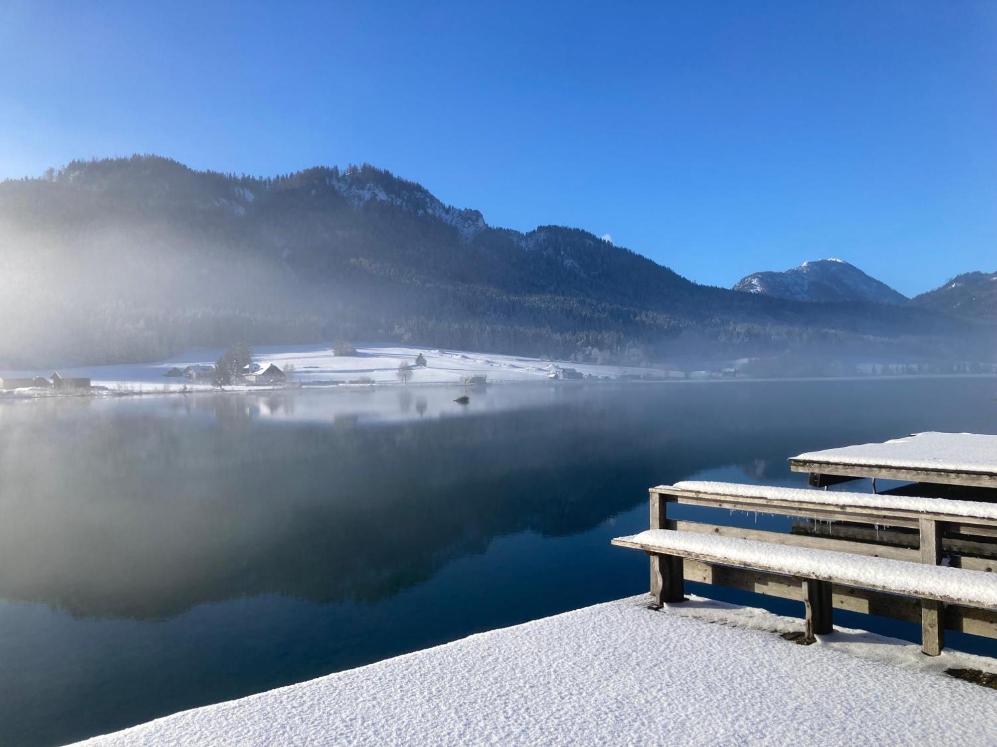 Garten Seeapartments Kaerntnerhof Hundefreundlich Weissensee Exteriér fotografie